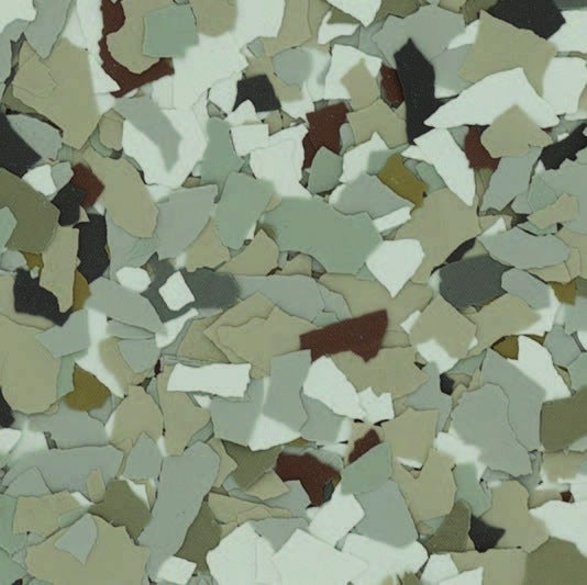 Creekbed decorative flake blend