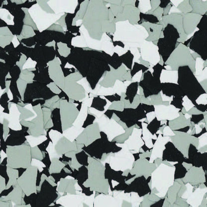 Domino decorative flake blend