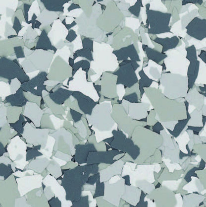 Gravel decorative flake blend