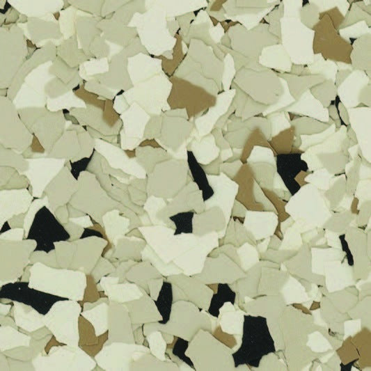 Shoreline decorative flake blend