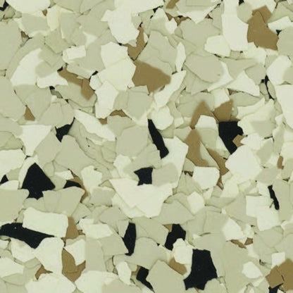 Shoreline decorative flake blend