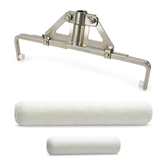 18 inch roller frame with 18 inch and 9 inch roller covers