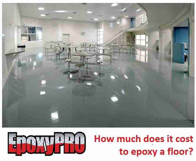 How much does it cost to epoxy a floor
